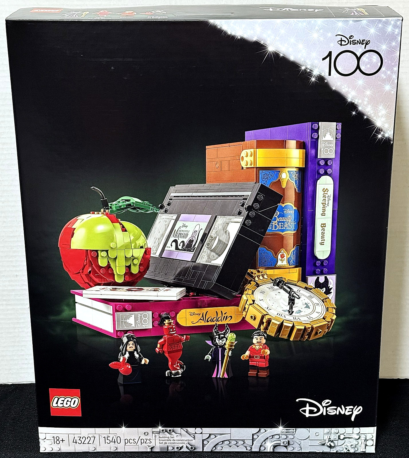 NEW SEALED! LEGO 43227 VILLAIN ICONS / DISNEY 100th ANNIVERSARY / RETIRED SET