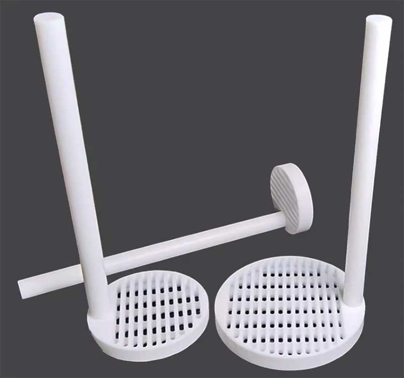 PTFE Lab Cleaning Rack 45-90mm Diameter for 100-1000ml Glass Beakers Stand