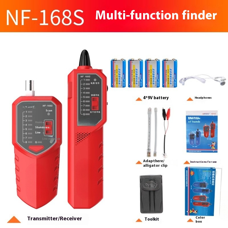 Wire Finder Anti-interference Tester Multifunctional Network Checking Wire