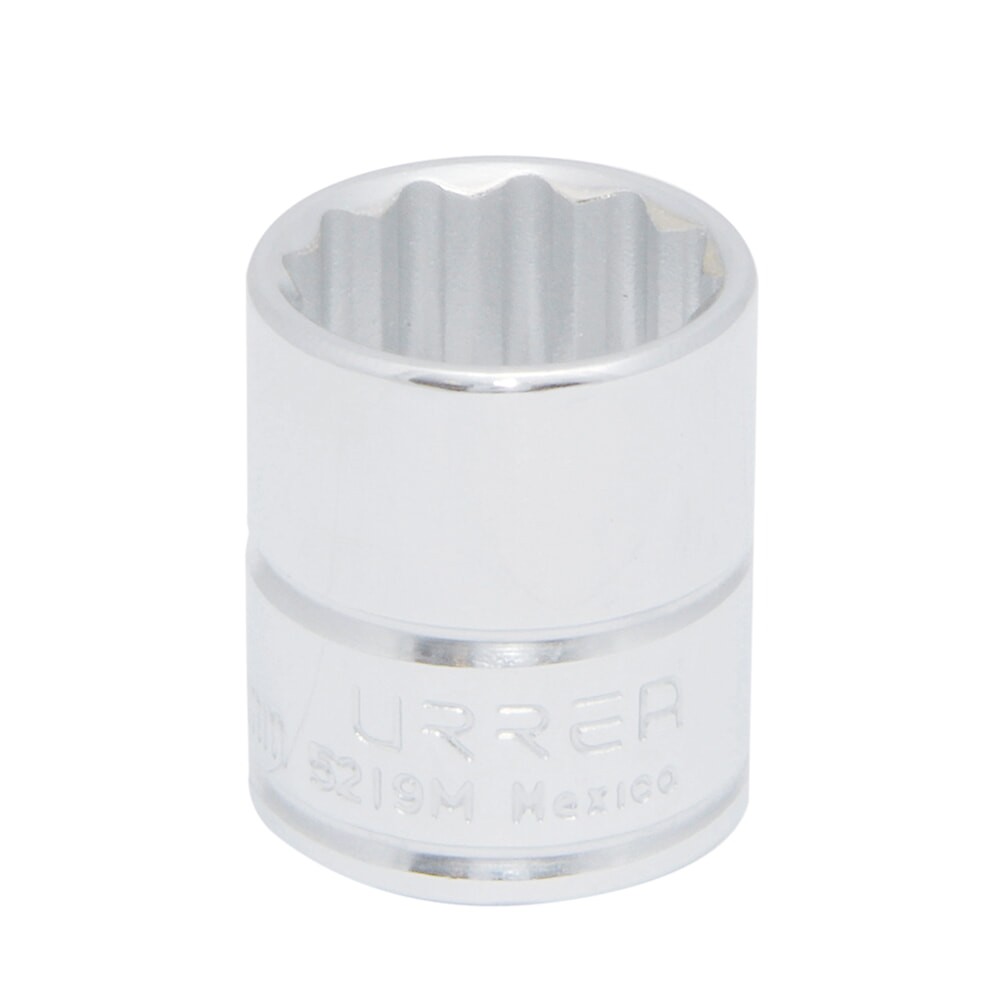 URREA 5223M 3/8" Drive Chrome Standard Socket 12 Point 23 mm