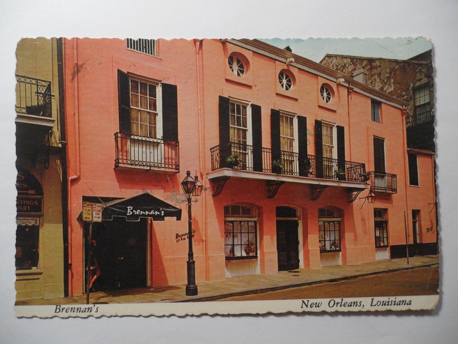 STAMPMART : USA BRENNAN'S NEW ORLEANS LOUISIANA USED POSTCARD