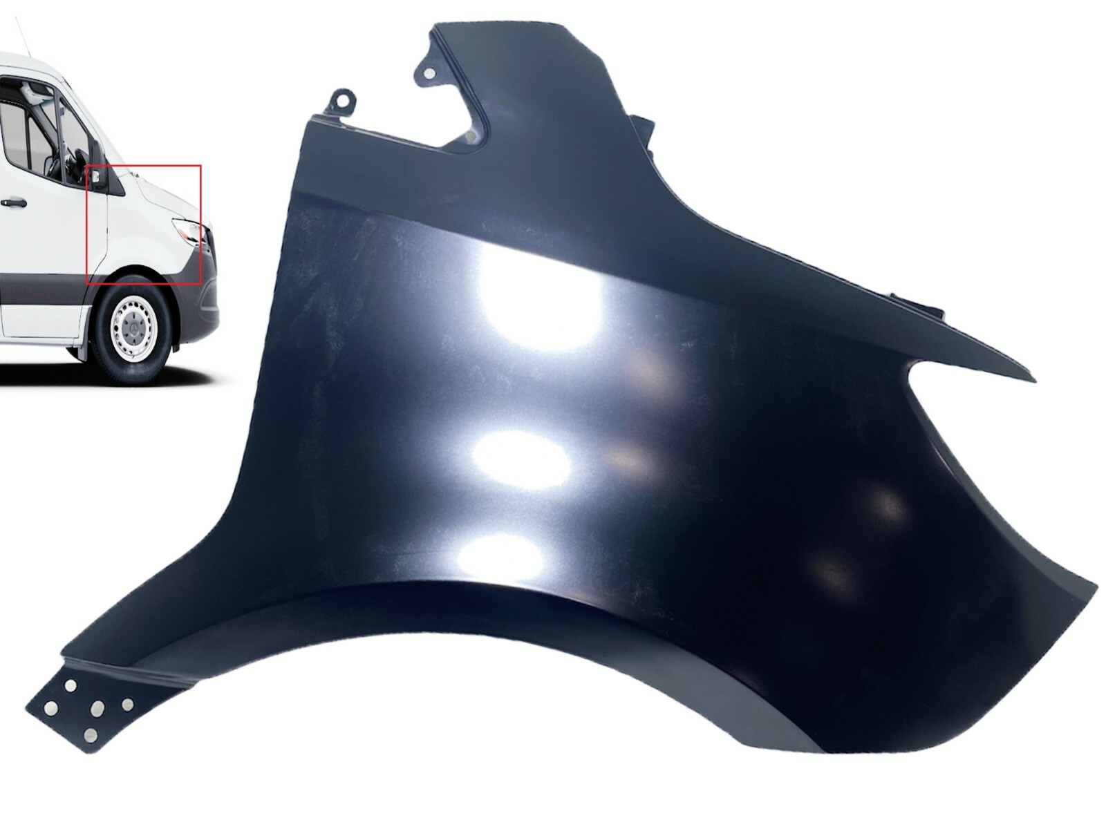Fits 2019-2022 Mercedes Sprinter 1500-3500 Right Front Fender Panel Passenger RH