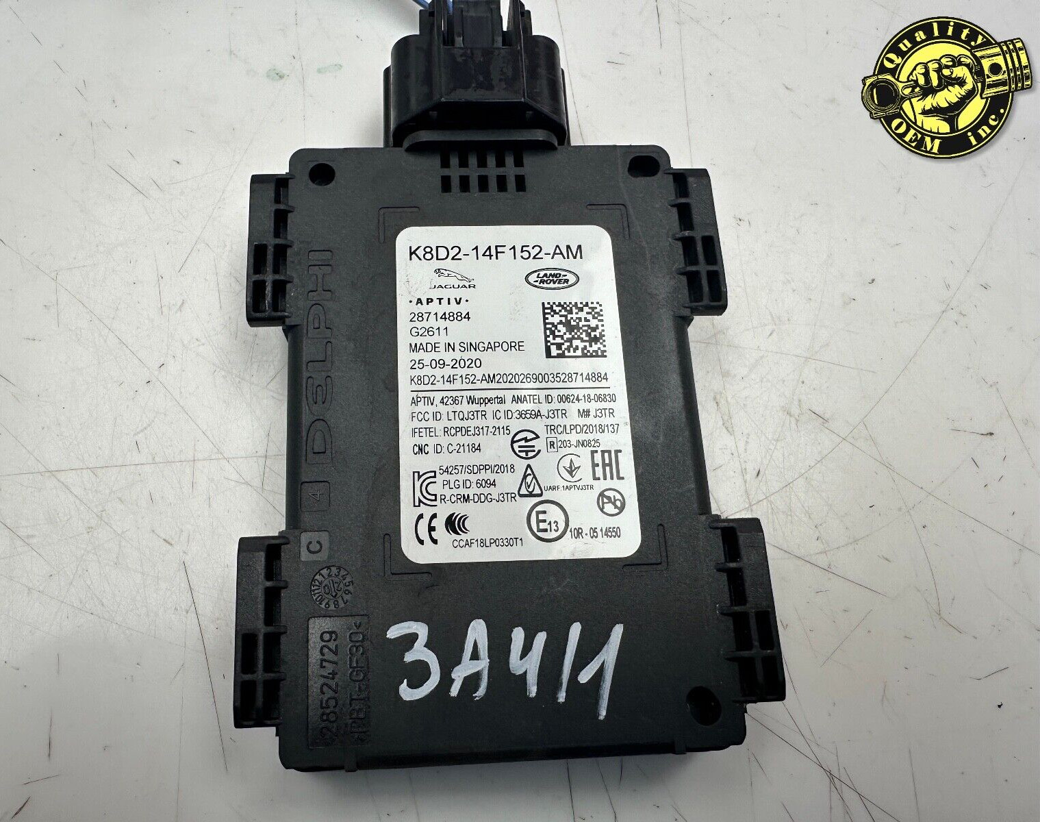 2020-24 LAND ROVER DISCOVERY SPORT EVOQUE  REAR BLIND SPOT SENSOR CONTROL MODULE