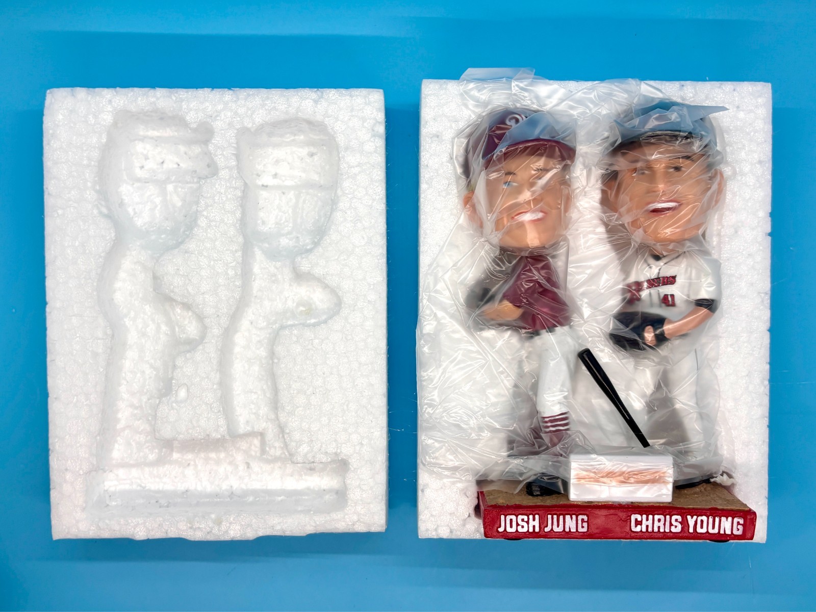 Frisco Roughriders Josh Jung & Chris Young Bobblehead – NIB