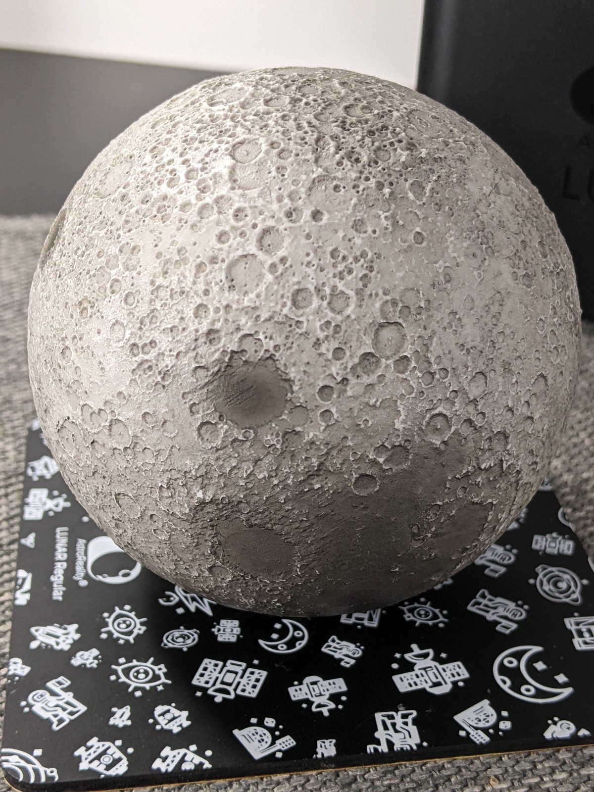 AstroReality LUNAR Regular Topographic Moon Globe Model