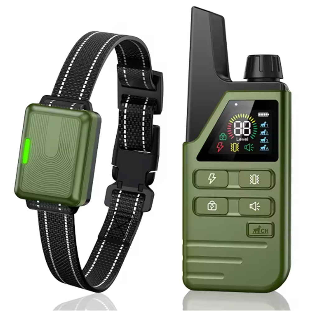 4500 FT Remote Dog Shock Training Collar Rechargeable Waterproof LCD Pet Trainer
