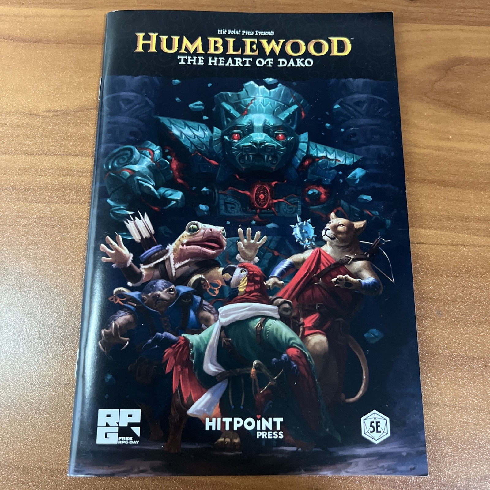 Humblewood: The Heart of Dako & Zara Harlowe - Hit Point Press Free RPG Day 2021