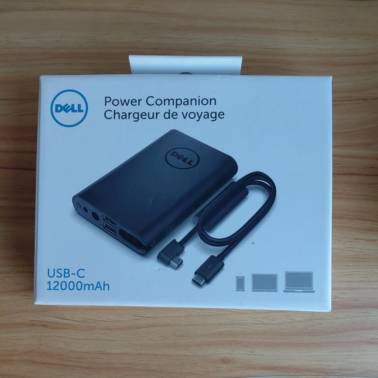 Dell PW7015MC Power Companion 12000mAH USB-C 94TR3 Laptop Power Bank New/Sealed