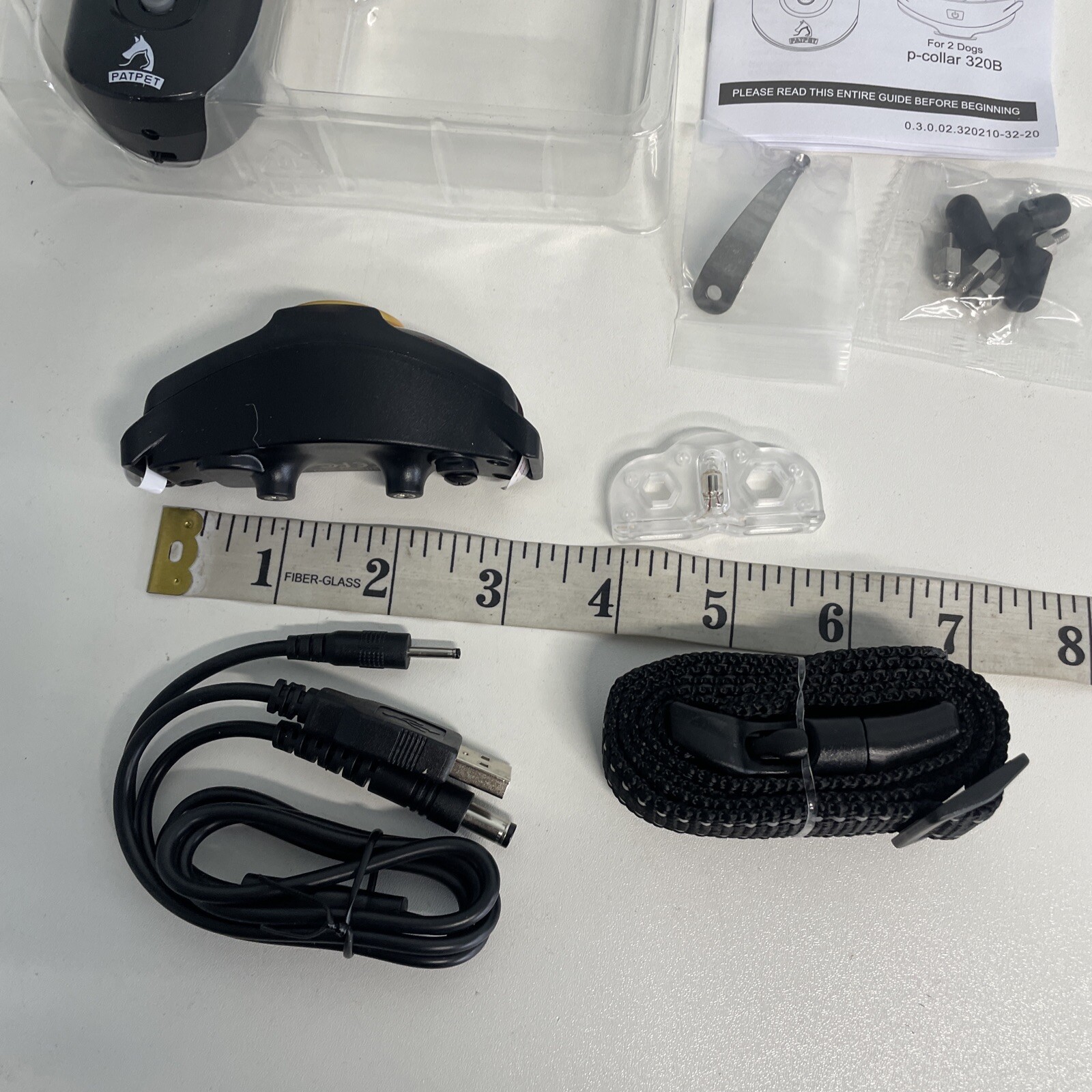Patpet Remote Training Collar Single unit Open box (Factory packaged pieces)