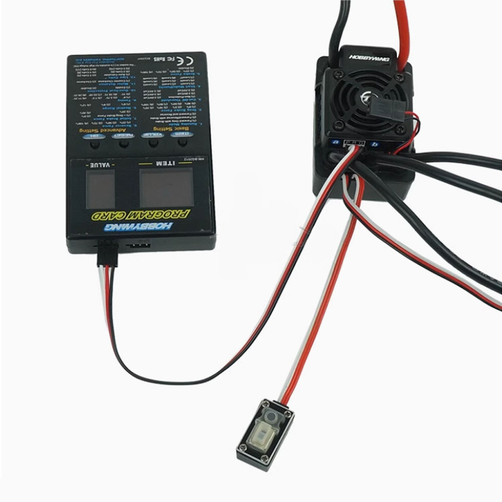Hobbywing ESC Program Card Box for QuicRun EzRun XeRun Platinum ESC Programming