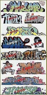 Blair Line 2259 HO Scale Graffiti Decals Mega Set Set #10 pkg(11)