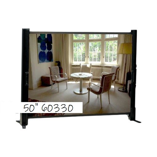 Apollo P-50 Presenter 50" Instant Table Top Projection Screen APO60330 - New