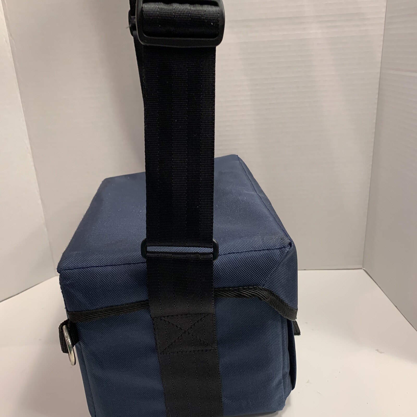 FOTIMA Shoulder Camera Bag Blue Adjustable Strap