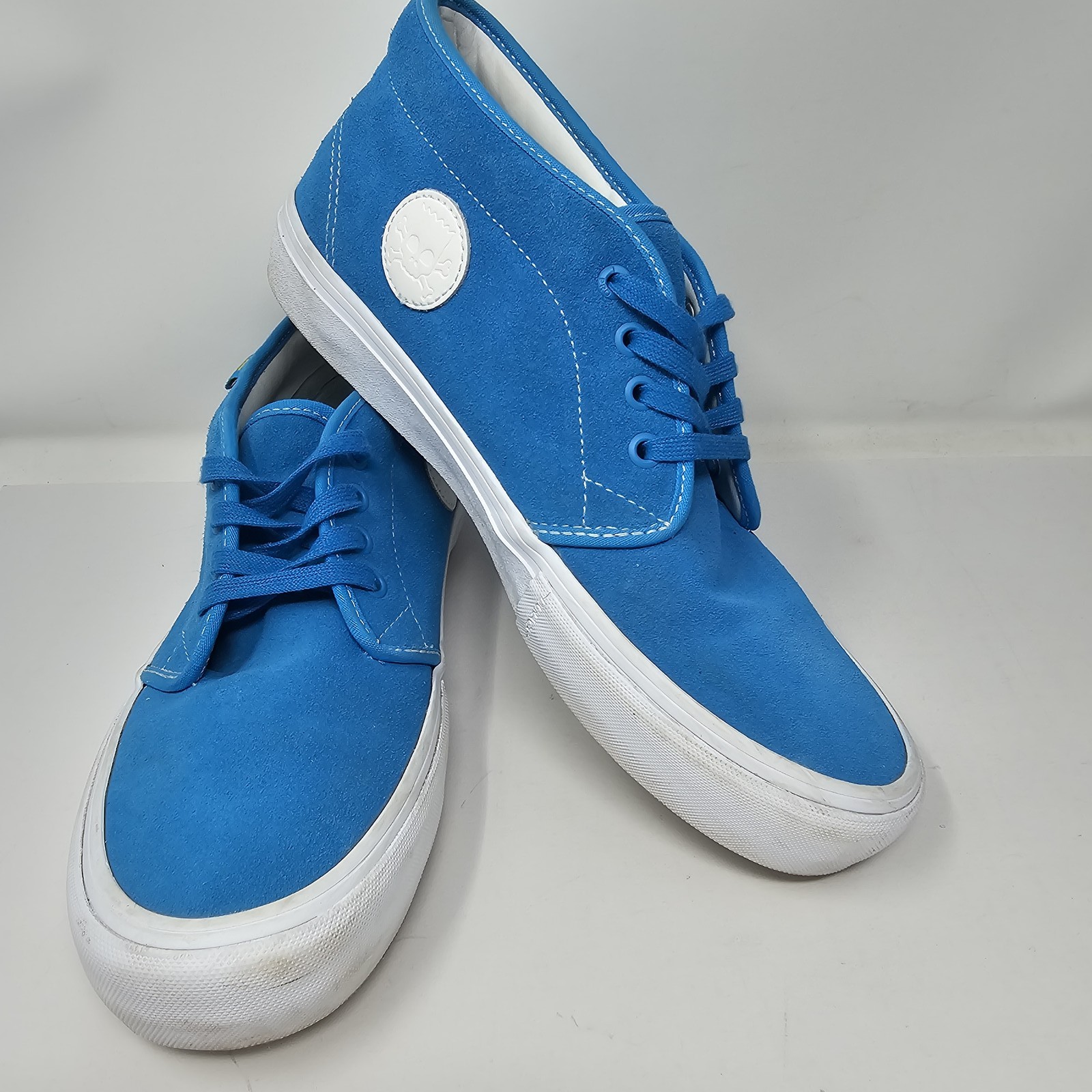 Vans The Simpsons Pro "Bart Simpson" Chukka Low Skate Shoes Men's Size 9.5 Blue