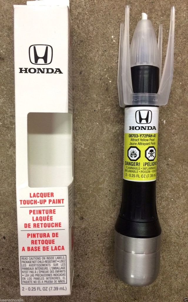 Genuine Honda Touch-Up Paint Pen Y72P Mystic Yellow Pearl