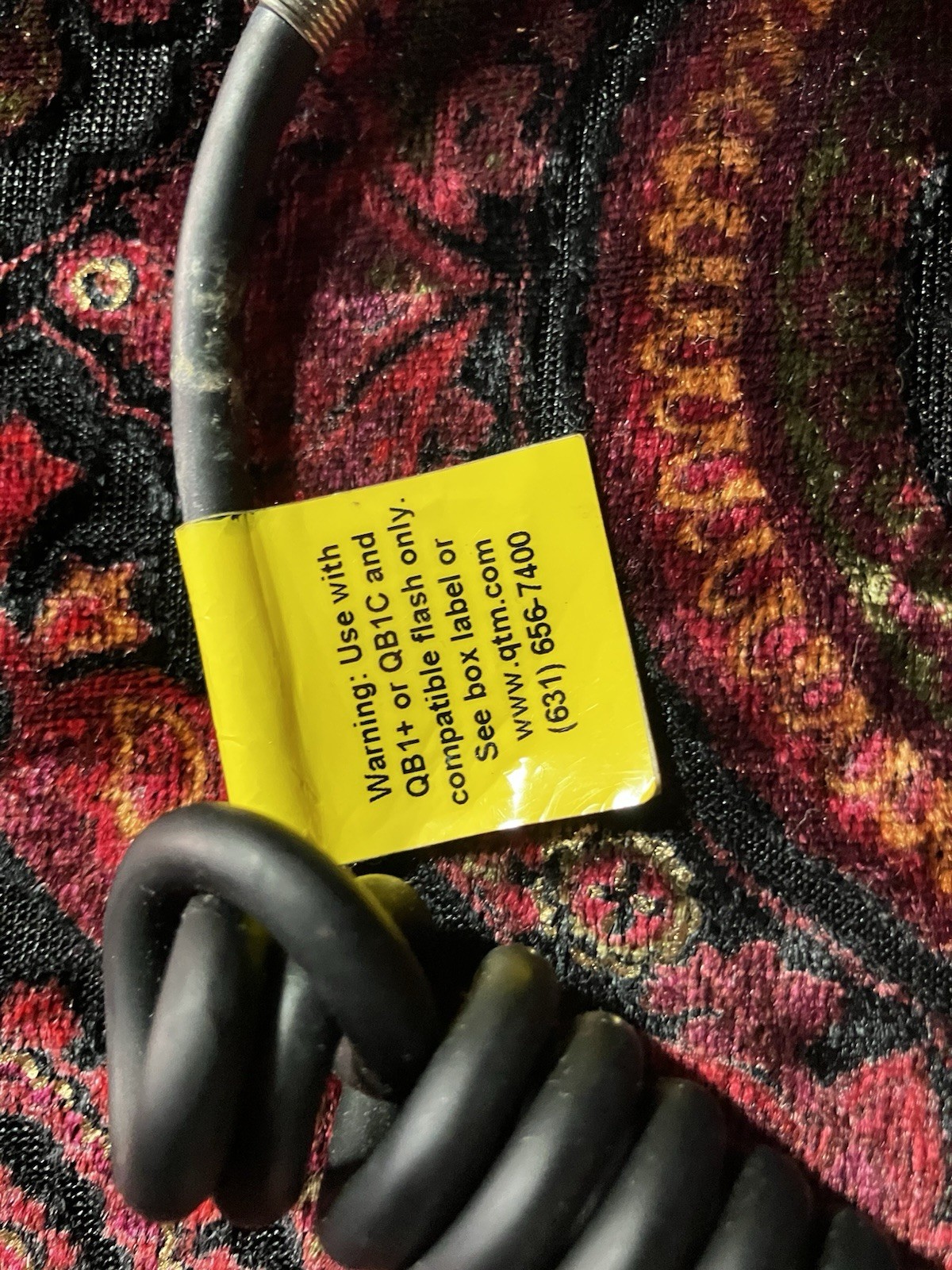 Quantum MB5 Flash Cable For QB1+ Or QB1C Compatible System