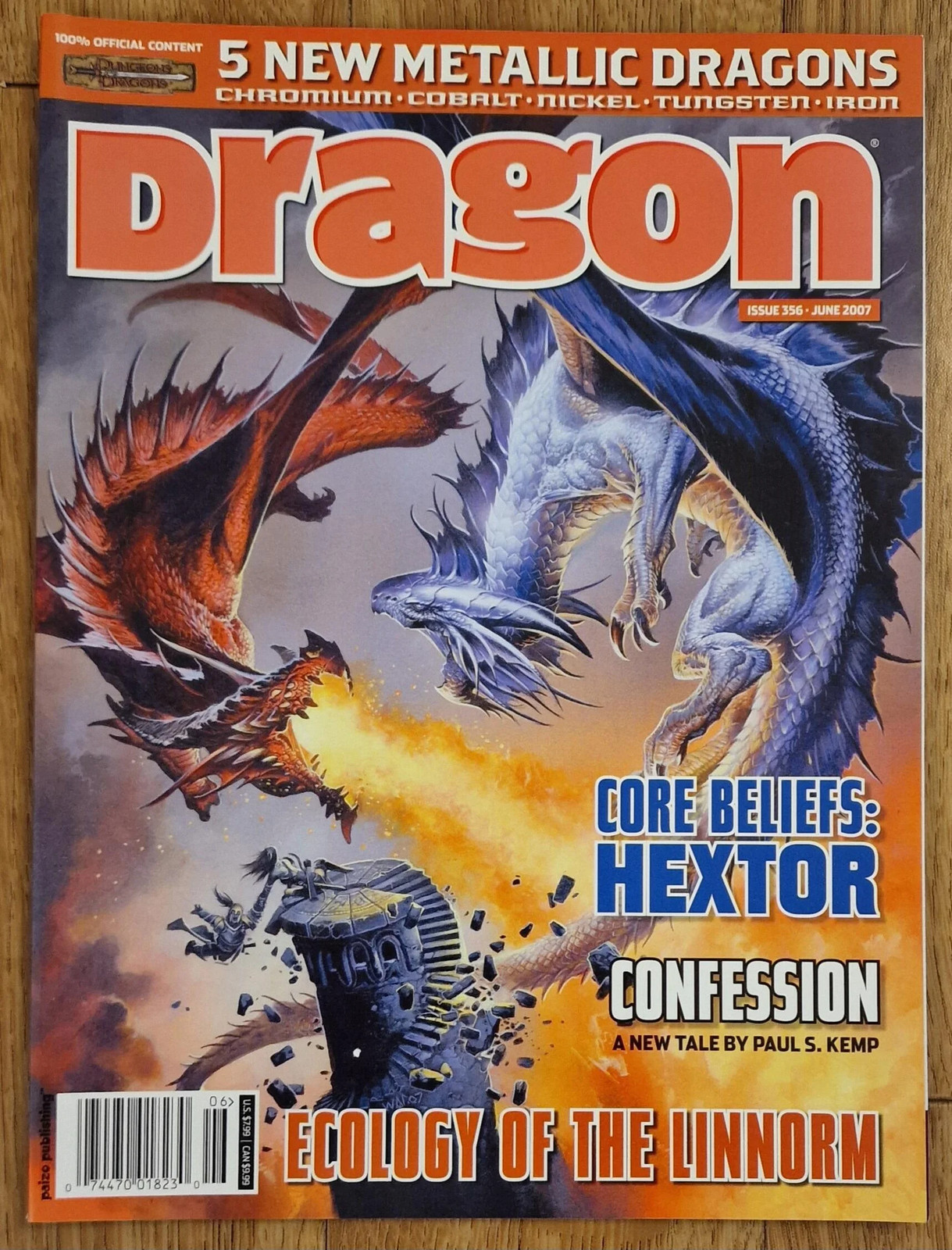 Dragon Magazine 356 June 2007 Dungeons and Dragons D&D AD&D RPG Roleplaying