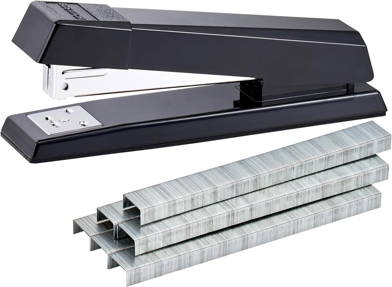 Bostitch Office Stapler, No-Jam Premium for Desktop, Includes 1,250 Staples