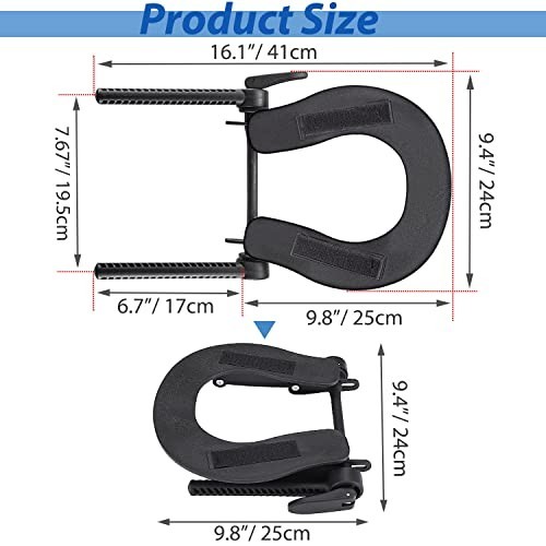Adjustable Face Cradle for Massage Table - Durable Aluminum Headrest for Spa & T