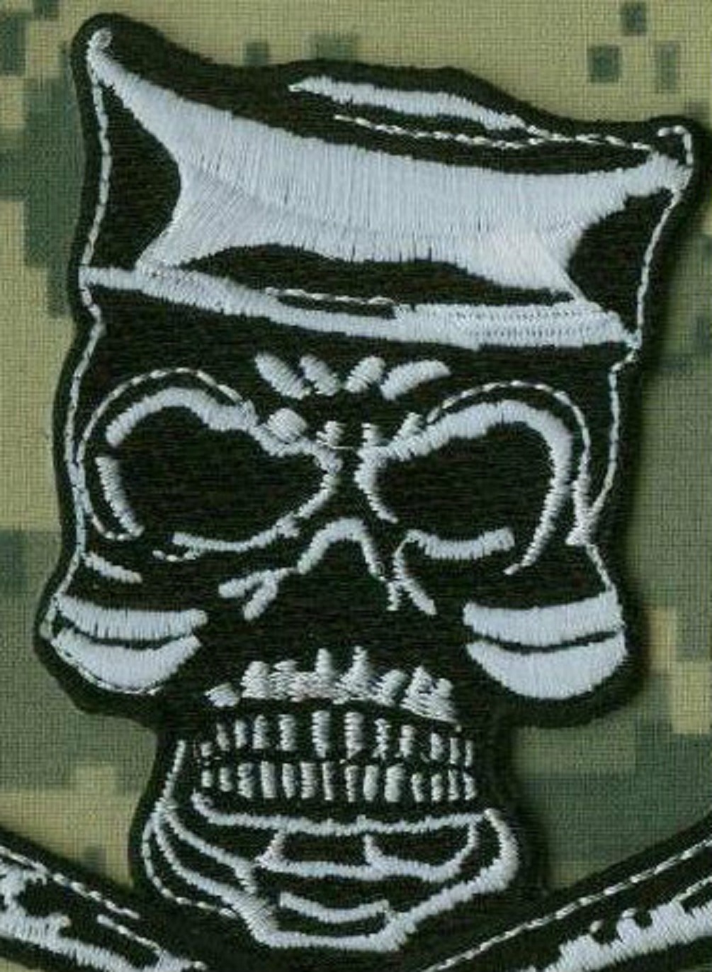 KILLER ELITE GHOST RECON SPECIAL OPERATIONS SSI PATCH: Sailor Skull Cross Bones