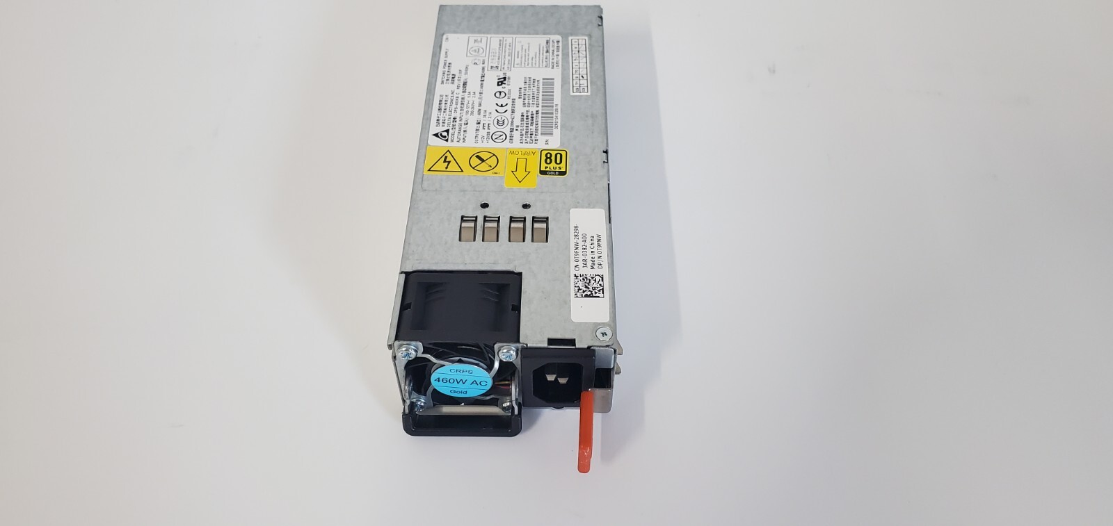 DELL T9FNW 460 Watt AC Power Supply Front to Back Airflow