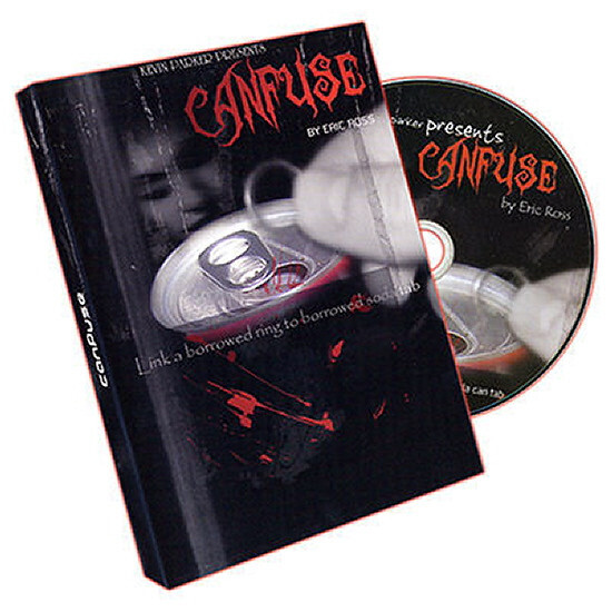 CANFUSE DVD - by Eric Ross and Kevin Parker - Magic Trick - New - Sealed