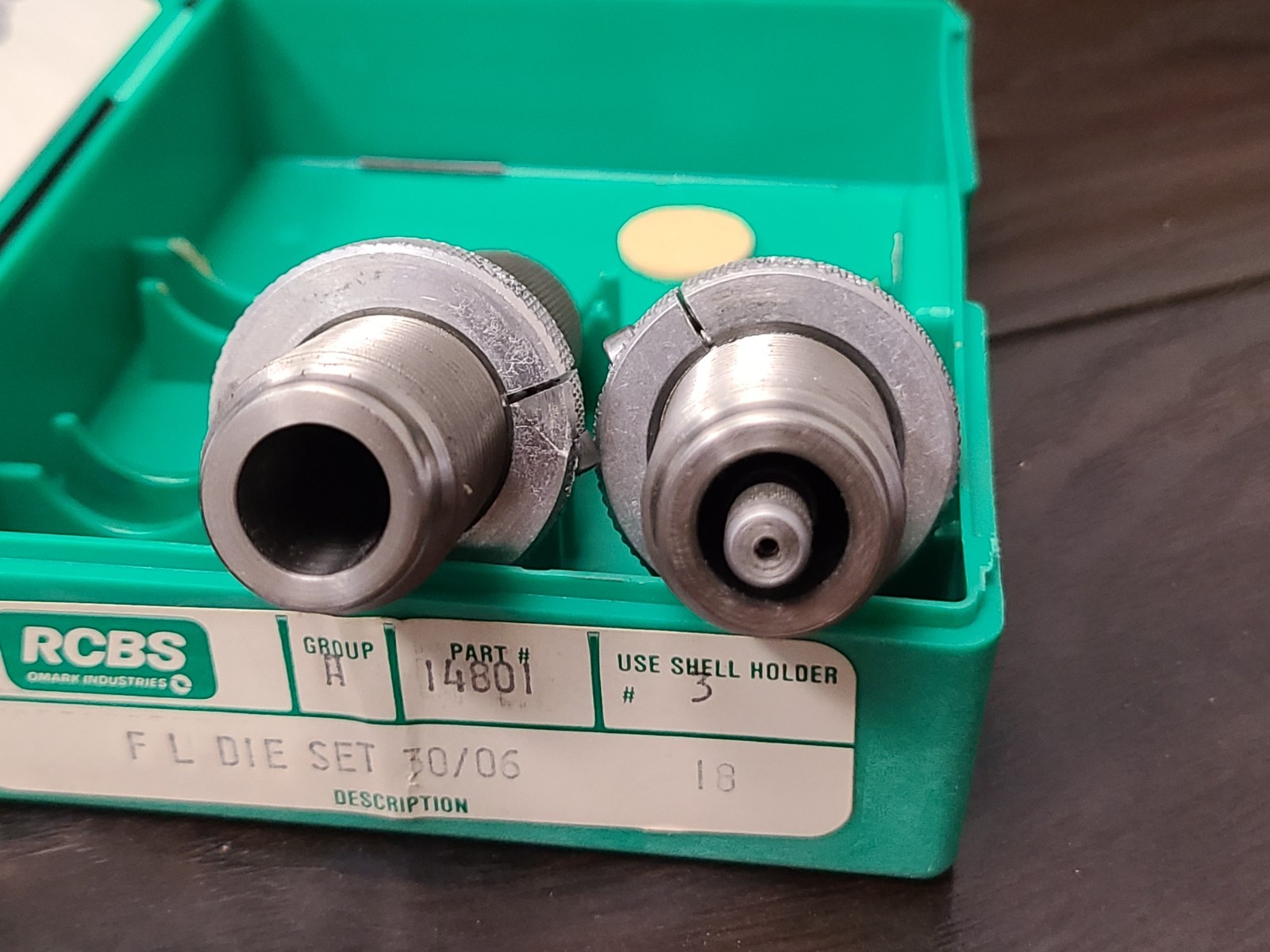 RCBS 30-06 Springfield 2 Piece Full Length Die Set #14801