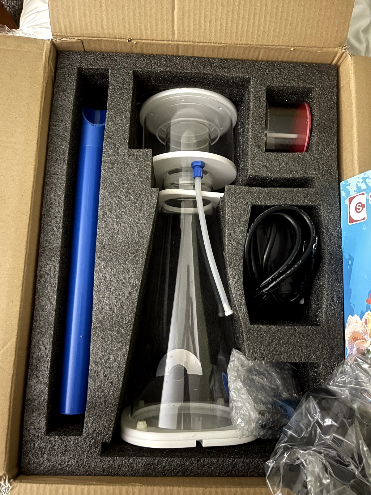 SCA 302 Protein Skimmer for reef tank aquarium, NEW IN BOX!!