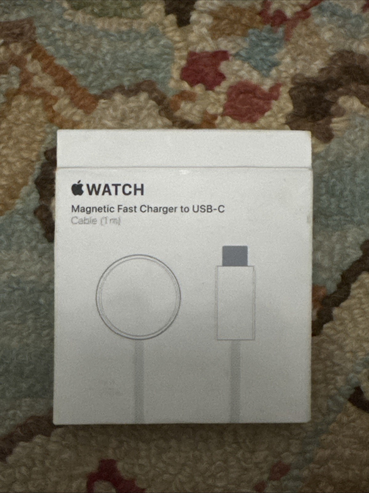 Genuine Apple Watch fast charger to usb-c brand new open box