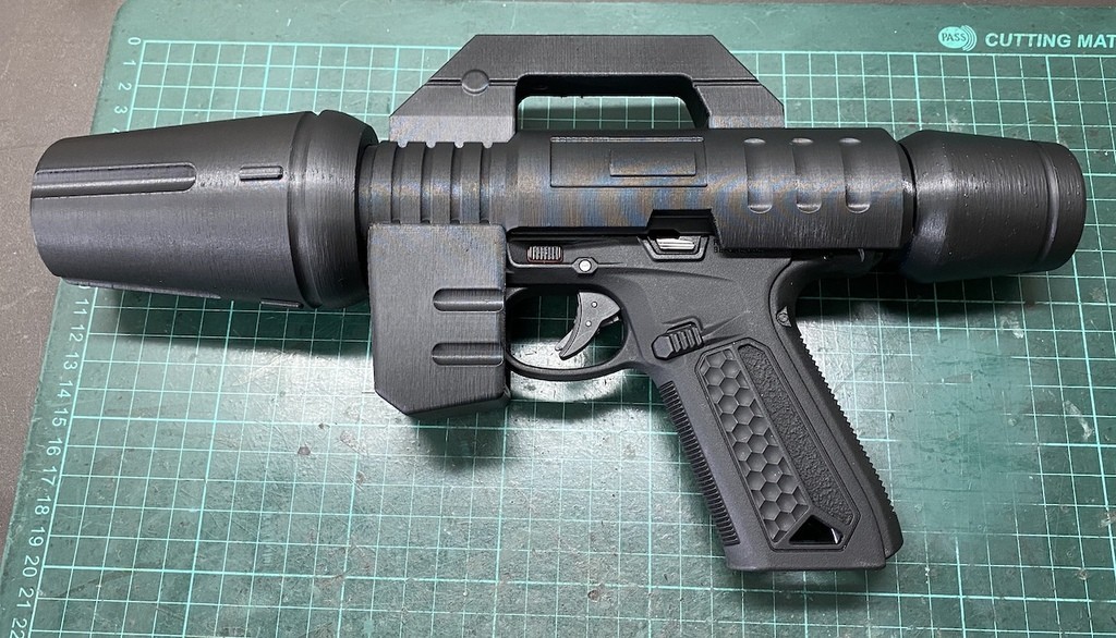 Gundam Gm Beamspray Gun Kit For Aap01 Gbb Airsoft Gun Just Kit Aap Not Included