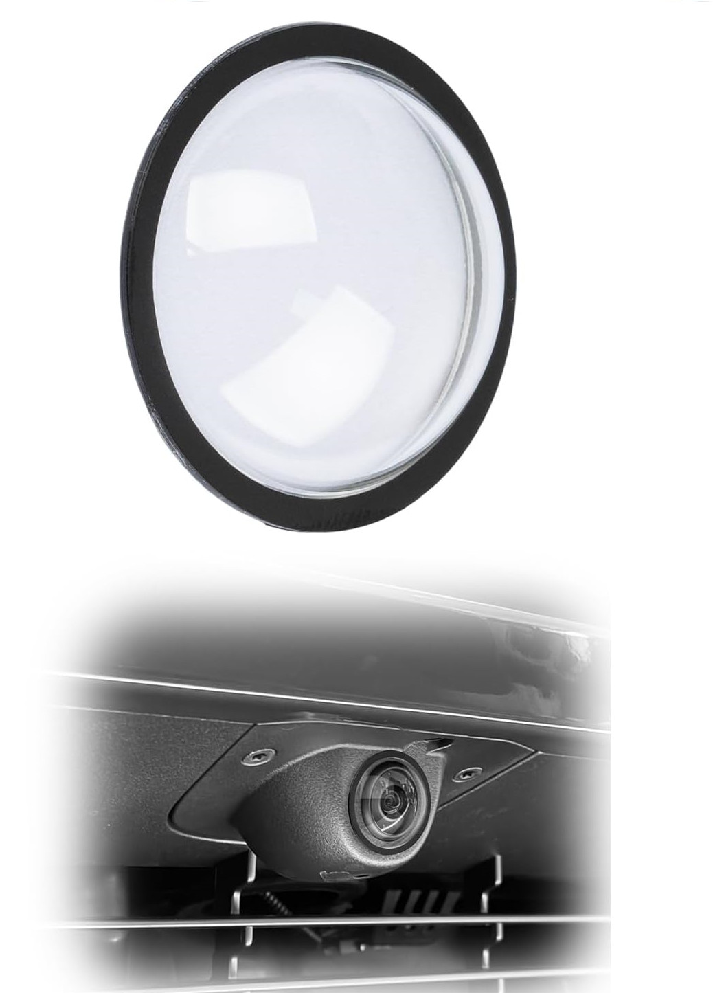 Tesla Model 3, S, Y, Front Bumper Camera Protection Cover, 2025