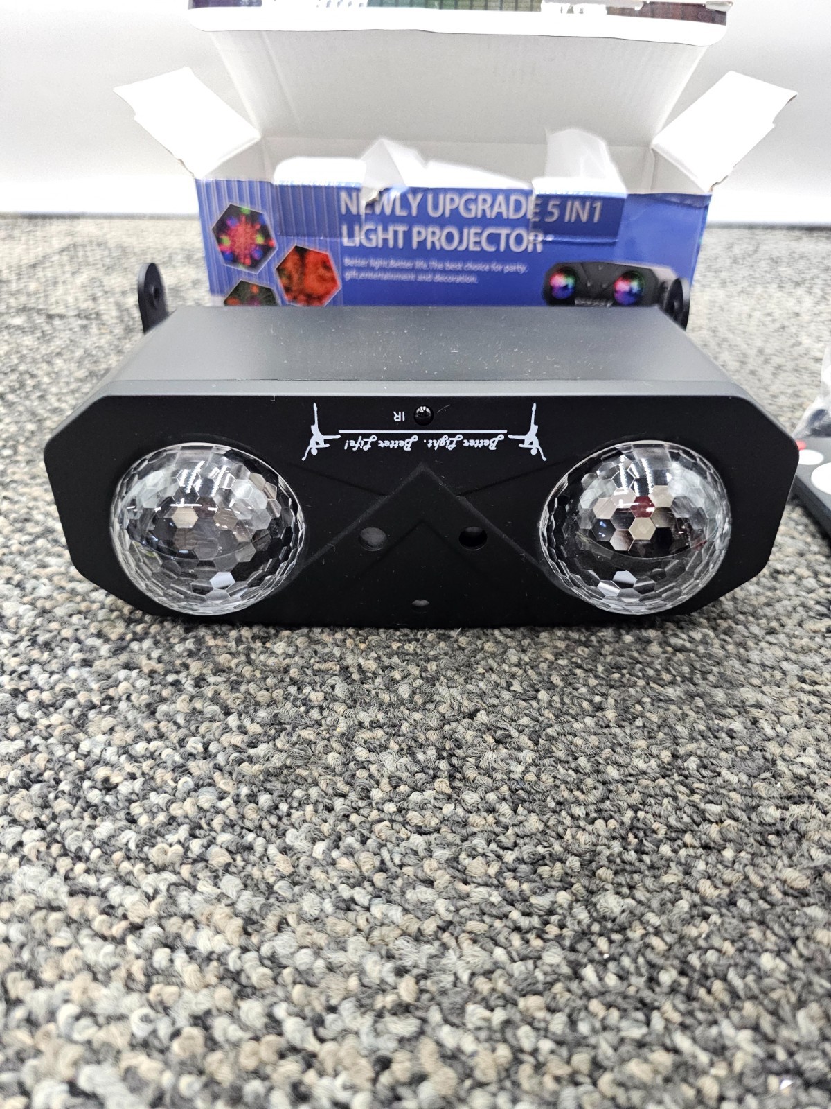 DJ Disco Party Laser Upgraded 5 In 1 Light Projector