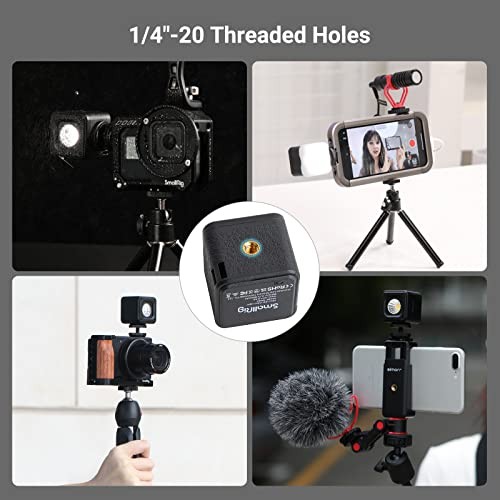 RM01 Mini LED Video Light Waterproof Portable Lighting Kit with 8 Color 1 Pack