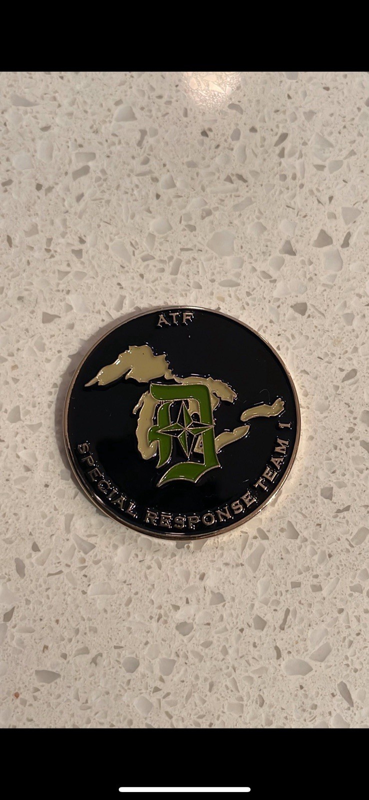 ATF Special Response Team Detroit Chicago Louisville Columbus Coin