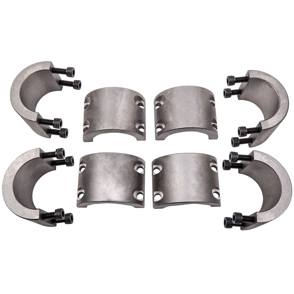 4cps Roll Cage Steel Tube Clamp 1.75" CNC Machined Universal Weld On Mounts