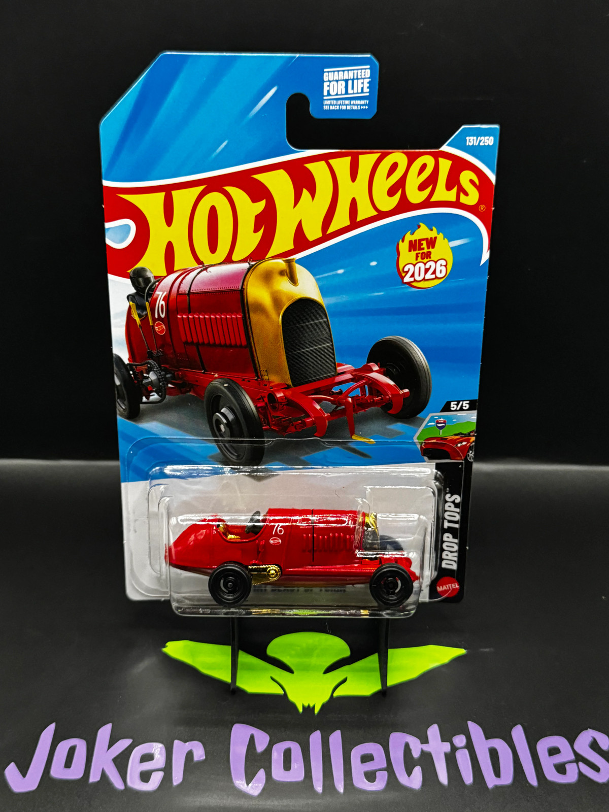 Hot Wheels 2026 Red Fiat Beast of Turin 131/250 Drop Tops 5/5 G Case