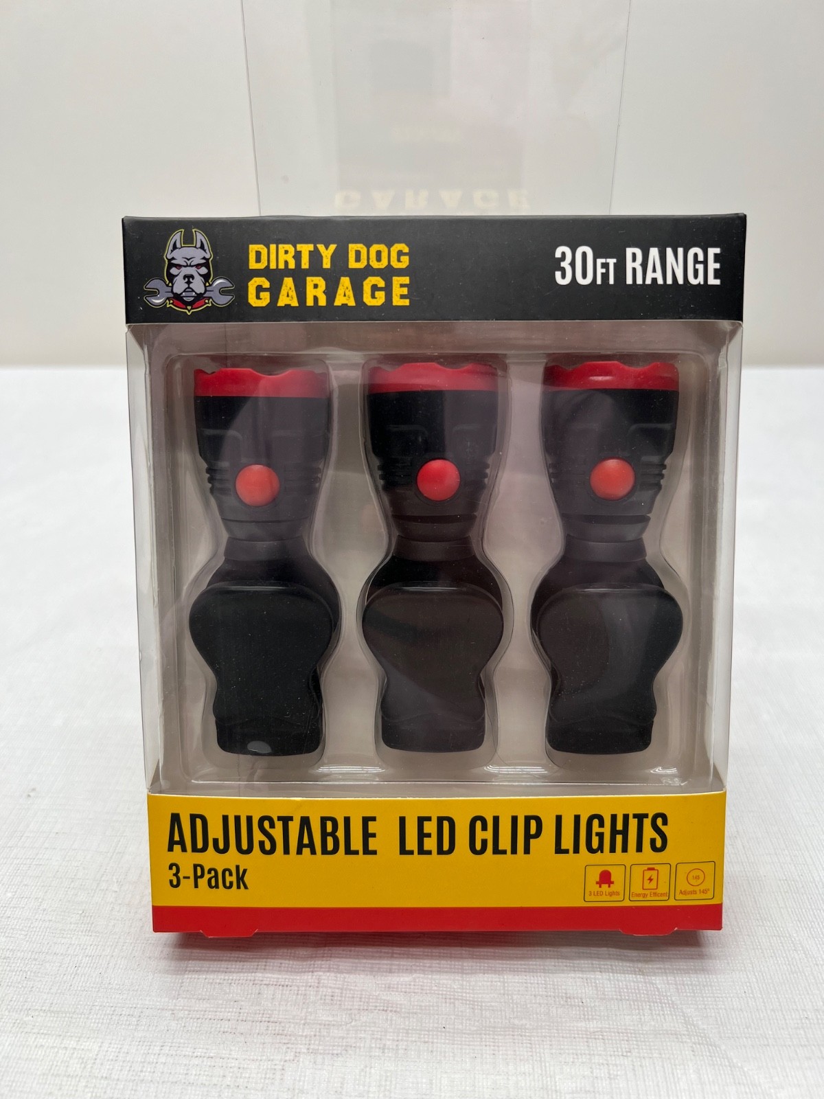 Dirty Dog Garage Adjustable LED Clip Lights