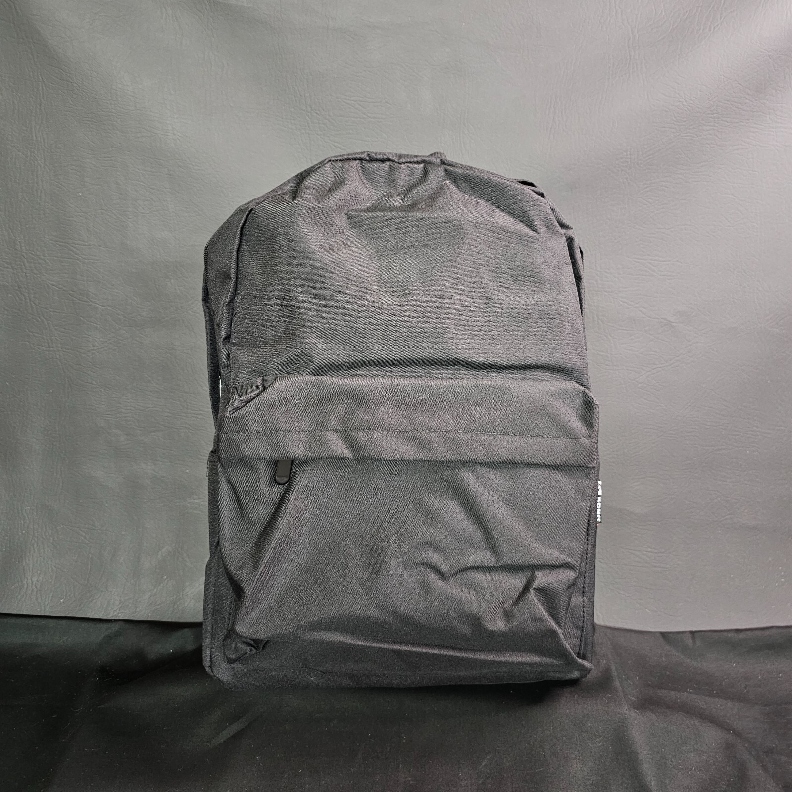 KONO School Backpack College Rucksack Lightweight Bag Black