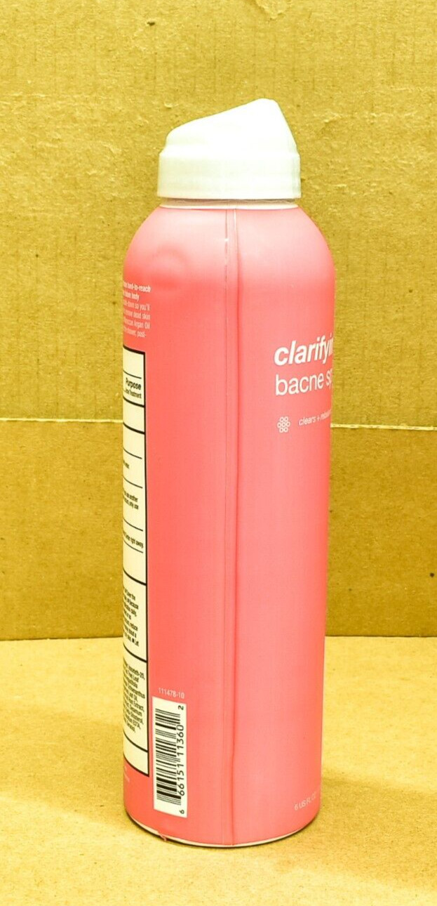 Dermalogica Clarifying Bacne Spray "Acne" Retail Size (6fl oz / 177 ml)