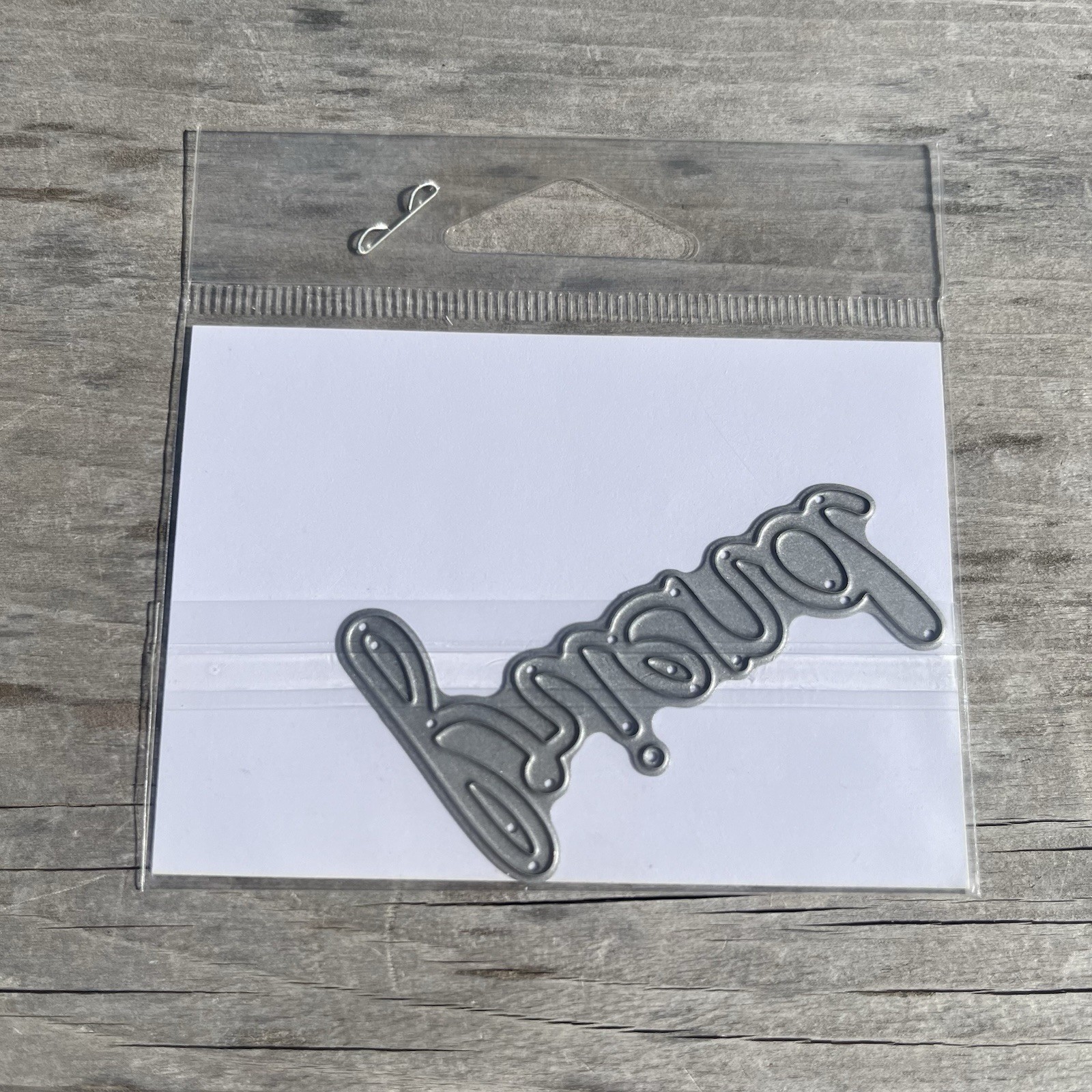 Friend Word Die Script ￼ Taylored Expressions Scrapbook Cutting Dies