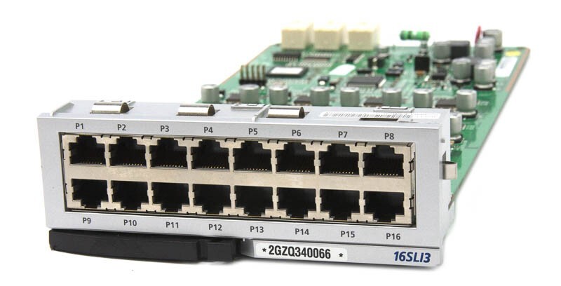 Samsung OfficeServ 16SLI3 16 Port Analog Single Line Card w/ Message Waiting