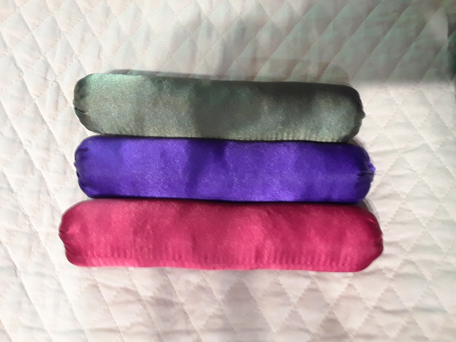 Handmade Japanese-Style Satin Makura (Sword Pillows)