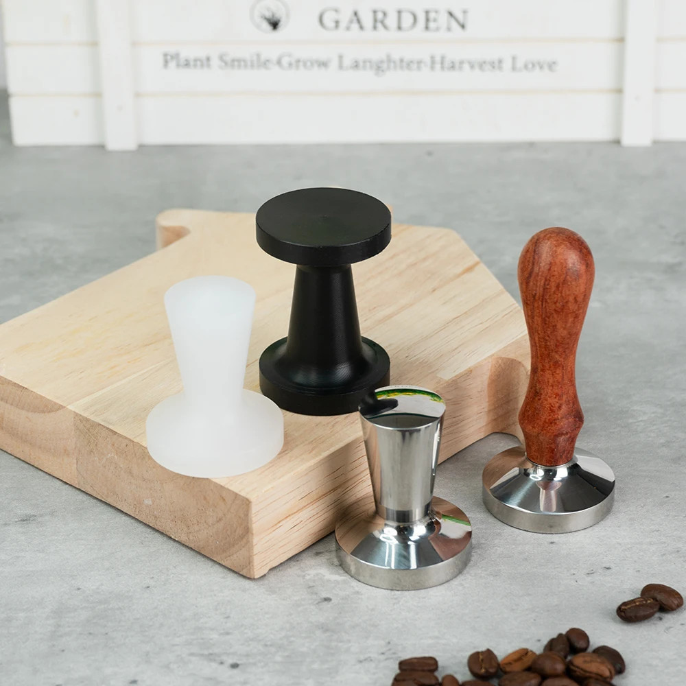 Flat Or Ripple Base Coffee Tamper,Coffee Capsule Filling Tool,For Home Or Office