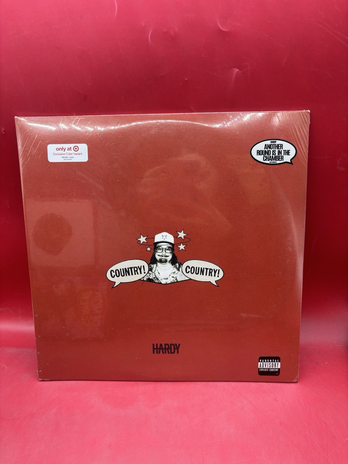 Country! Country! by Hardy (2x 12" Molten Lava Vinyl LP,  2025) Brand New Sealed
