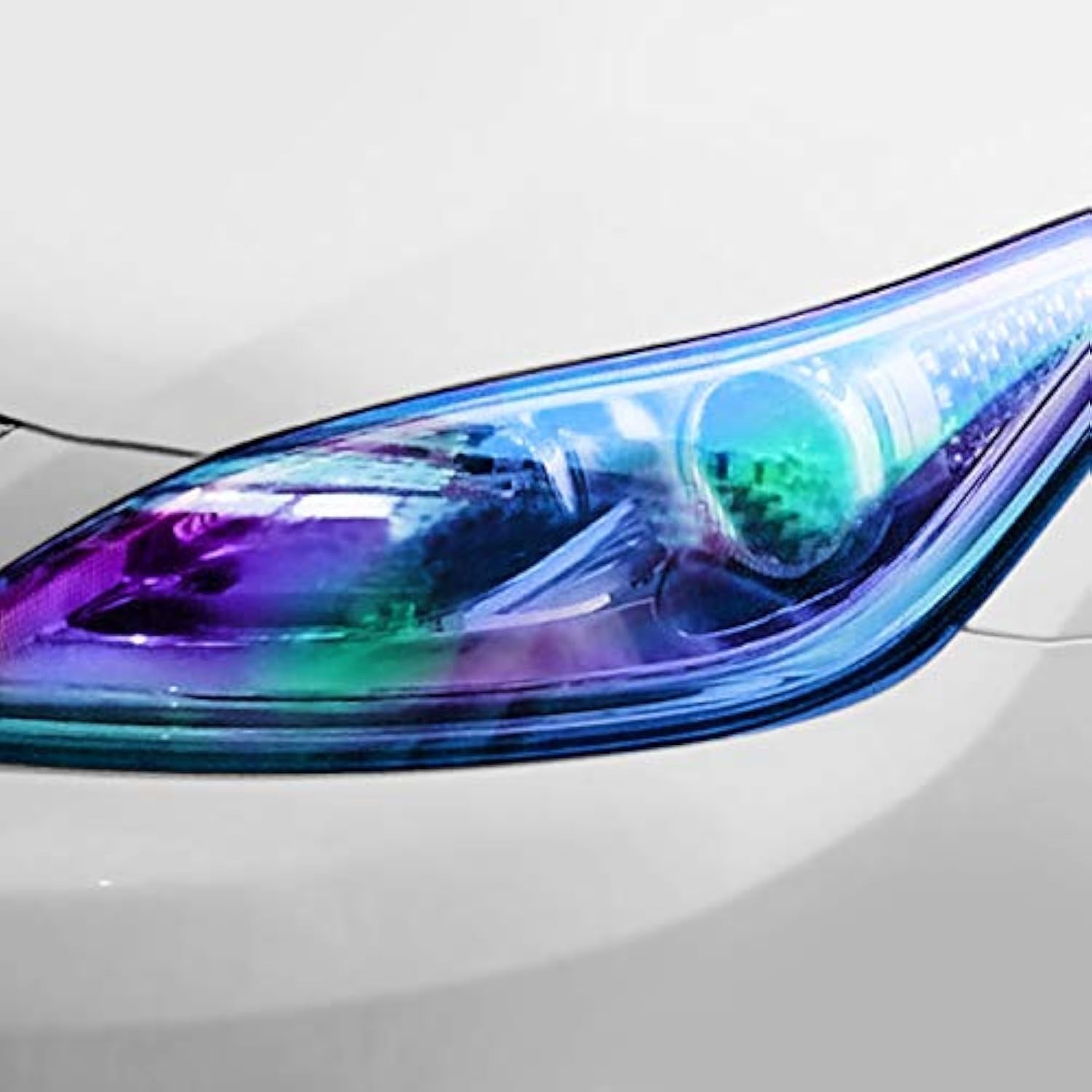 VViViD Air-Tint Sapphire Blue Chameleon Headlight Taillight Vinyl Tint Wrap R...