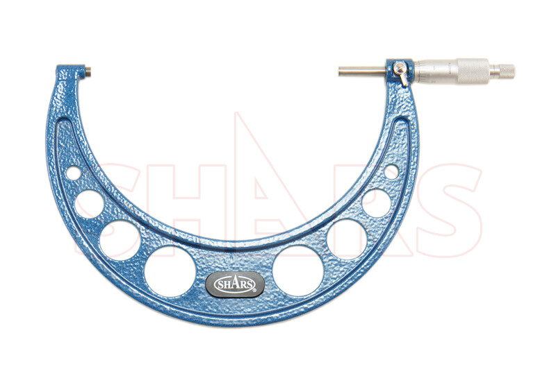 Shars 5-6" x 0.0001" Outside Micrometer Solid Metal Frame New  S}