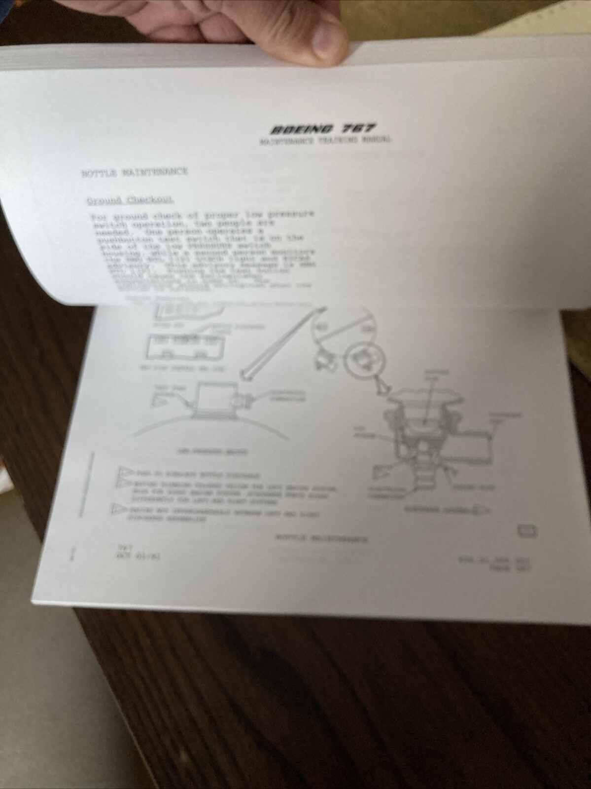 Boeing 767-200 Proficiency ATA 26 Fire Protection