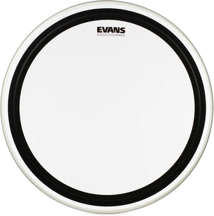 Evans EMAD Clear Bass Drum Batter Head - 22"