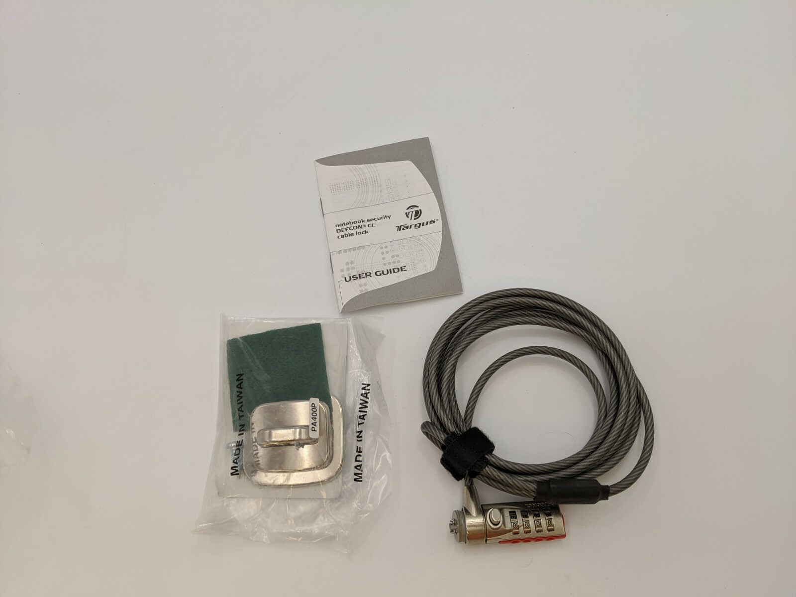 Targus Notebook Security Defcon CL Cable Lock 2.1 Meter Galvanized Steel Cable