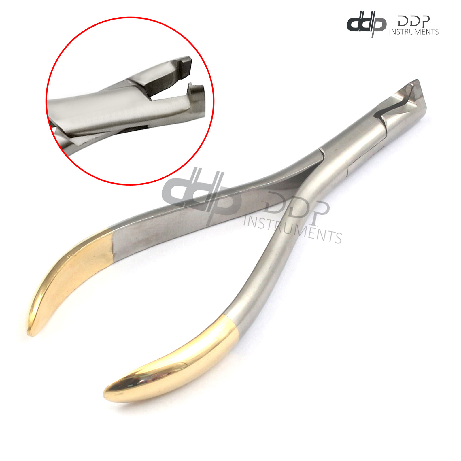 Mini Head TC Distal End Cutter Pliers Safety Hold & Cut Hard and Soft Wire Ortho